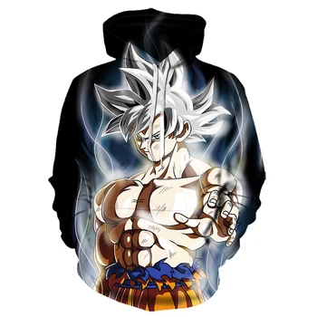 

2019 New hot Sale Male Hoodies 3d Printed Dragon Ball Series Fashion hoodie Sweatshirts Hip Hop Sweatshirts tops dropshipping
