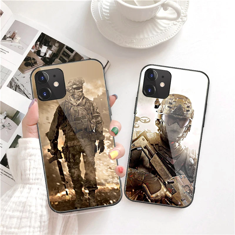 Чехол для телефона Onnlink Call of Duty COD IPhone11 Pro Max X XR XS силиконовый чехол из закаленного