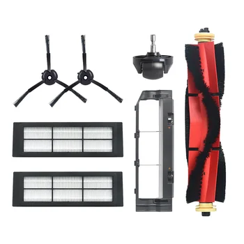 

7pcs Brushes Cover Hepa Filters Kit for Xiaomi MI Robot for Roborock S55 T4 T6 Vacuum Cleaner Filter Brush Replacement Parts
