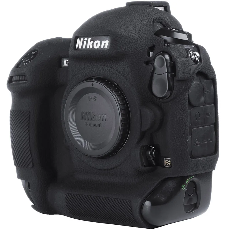 

For Nikon Silicone Camera Case Litchi Texture Camera Protector Cover for Nikon D4 D4S D5 D500 D800 D810 D810a D750 D850 D7500