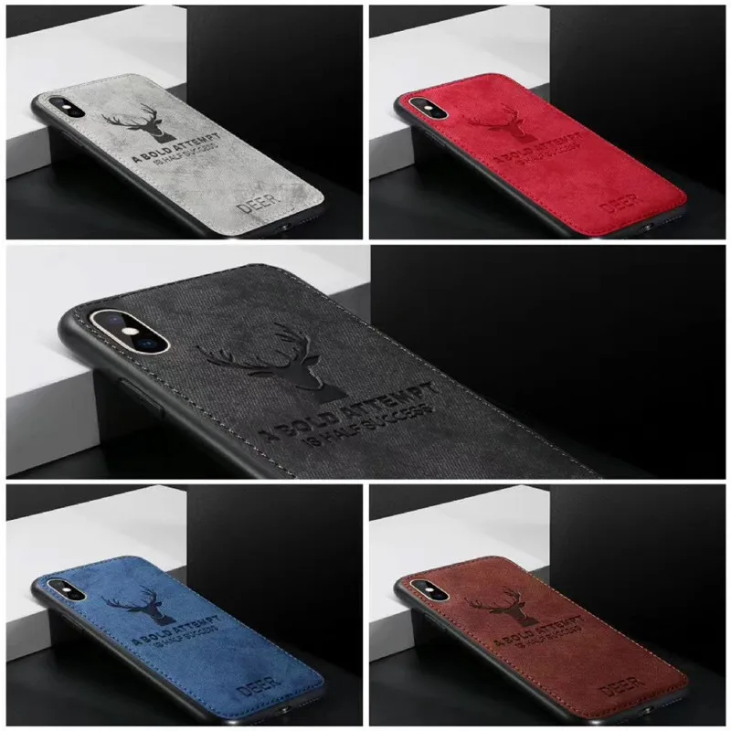 100 шт/партия для iphone 11 Pro стиль оленя PU+ TPU мягкий чехол для iphone 11 для iphone 11 Pro Max