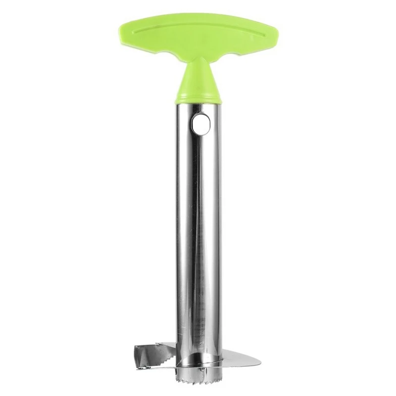 

1Pc Stainless Steel Easy To Use Pineapple Peeler Accessories Pineapple Slicers Fruit Knife Cutter Corer Slicer Kitchen Tools Gre