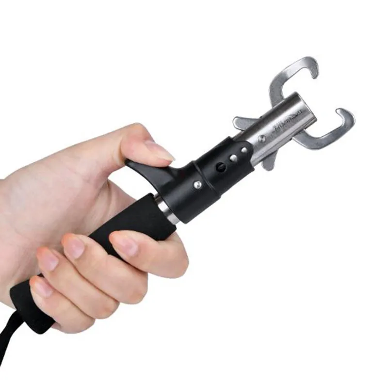 

Portable Stainless Steel Fishing Gripper Outdoor Sea Fishing Grip Lip Clamp Grabber Fishing Plier Fishing Tackle Accessories