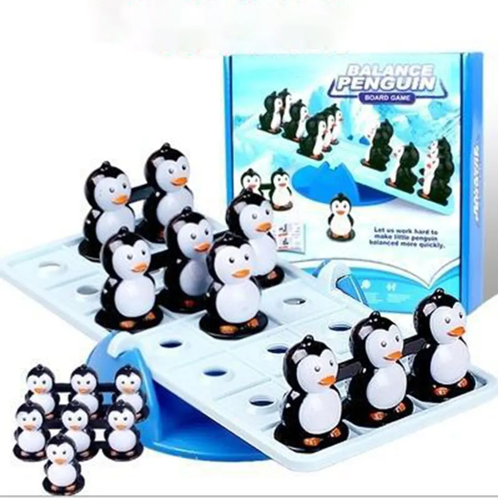 Сбалансированный маленький пингвин Seesaw игрушка Мультиплеер - Цена: 271,44 - 757,02 руб.