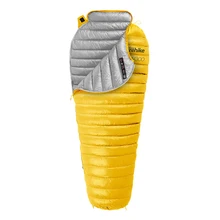 Goose Down Mummy Sleeping Bag Ultralight For Outdoor Camping Backpack Bags Keep Warm Zipper Design 200cm*80cm