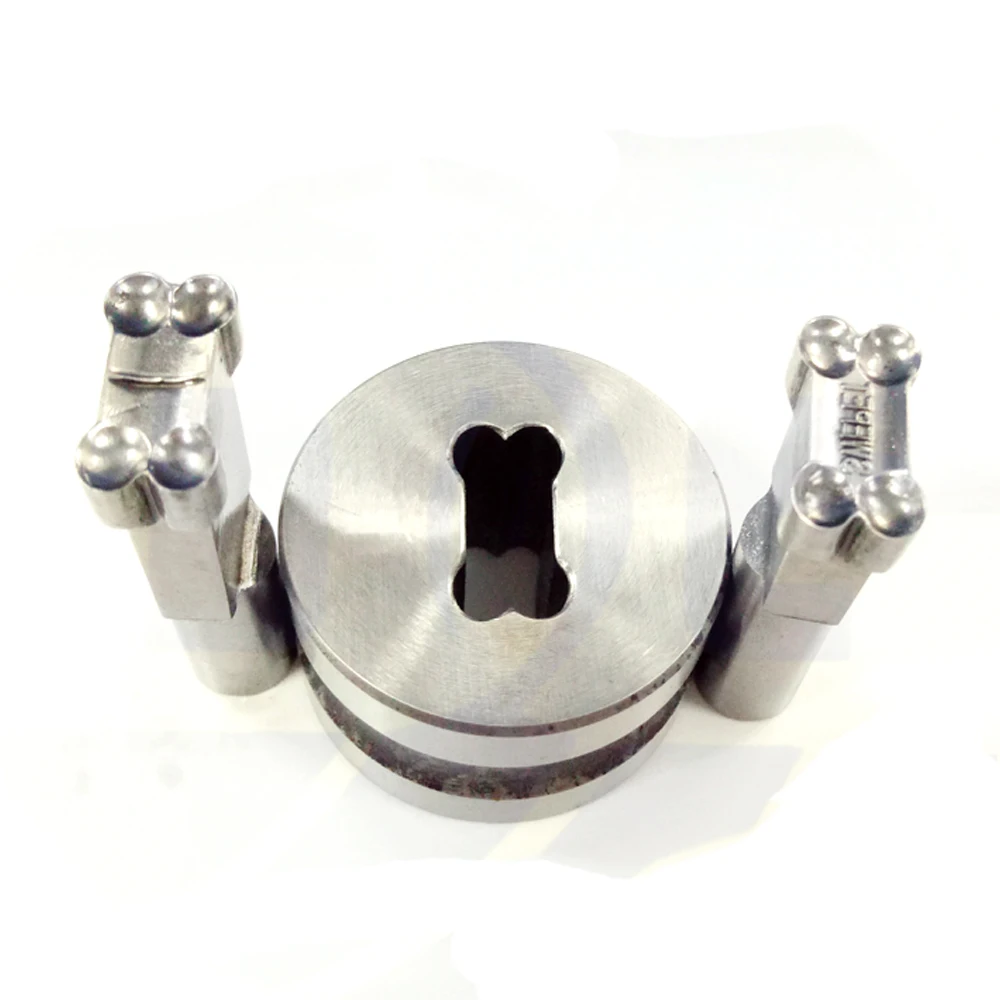 

SWANSOFT Bone LOGO Tablet Die 3D Punch Press Mold Candy Punching Die Custom Logo Calcium Tablet Punch Die For TDP 0 Machine