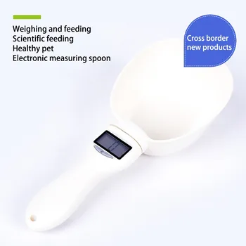 

250ML Pets Food Water Measuring Spoon Cup for Dog Cat Feeding Bowl Food Scale Electronic Led Digital Display Kitchen Scale Tools