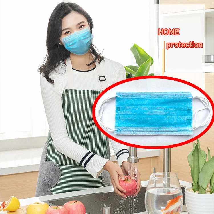 

20Pcs/50Pcs Disposable Protective Masks & Aprons Household Protective Equipment
