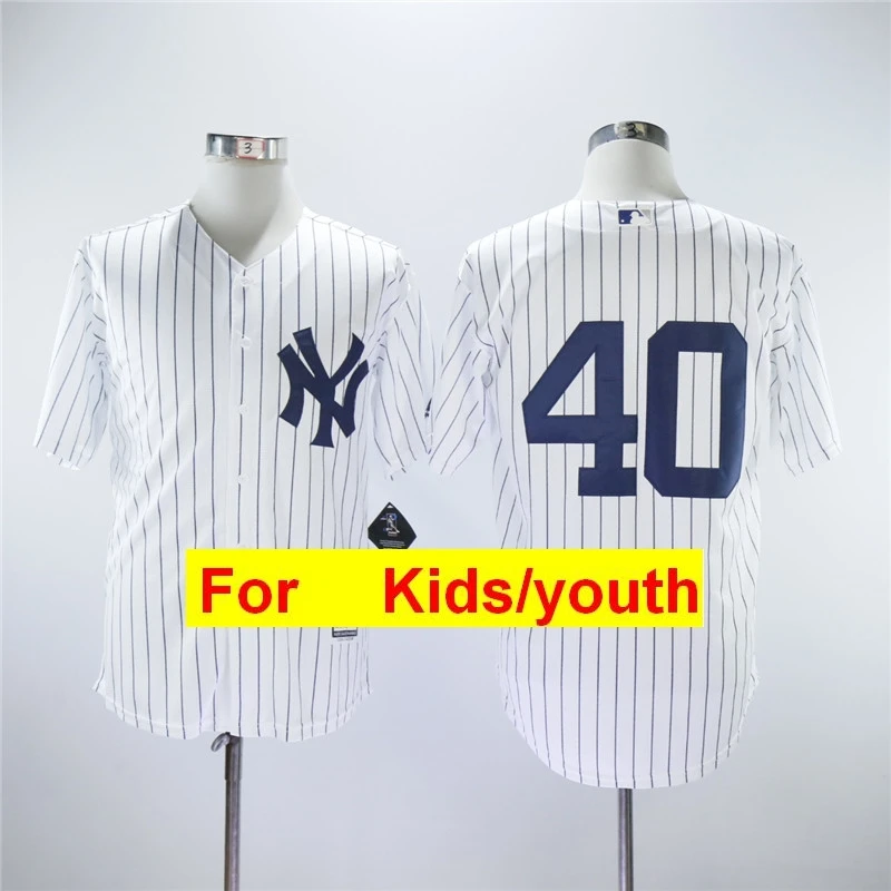 Армейский зеленый youth New York Aaron Judge Giancarlo Stanton Gary Sanchez Didi Gregorius Gleyber Torres FLEX& Cool Base Player Jersey - Цвет: Армейский зеленый
