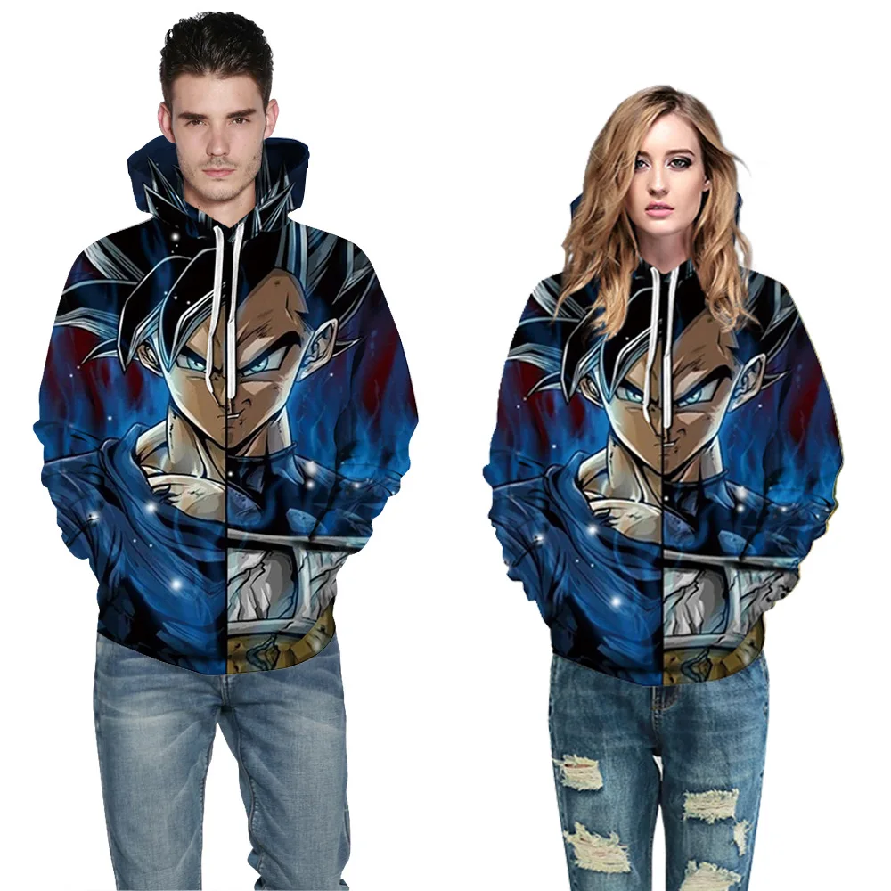 Women Autumn Sweatshirts Casual Long Sleeve Hoodie Coats Female Lover Couple Sasuke Cartoon Printed Pullover Hoodies Outwear