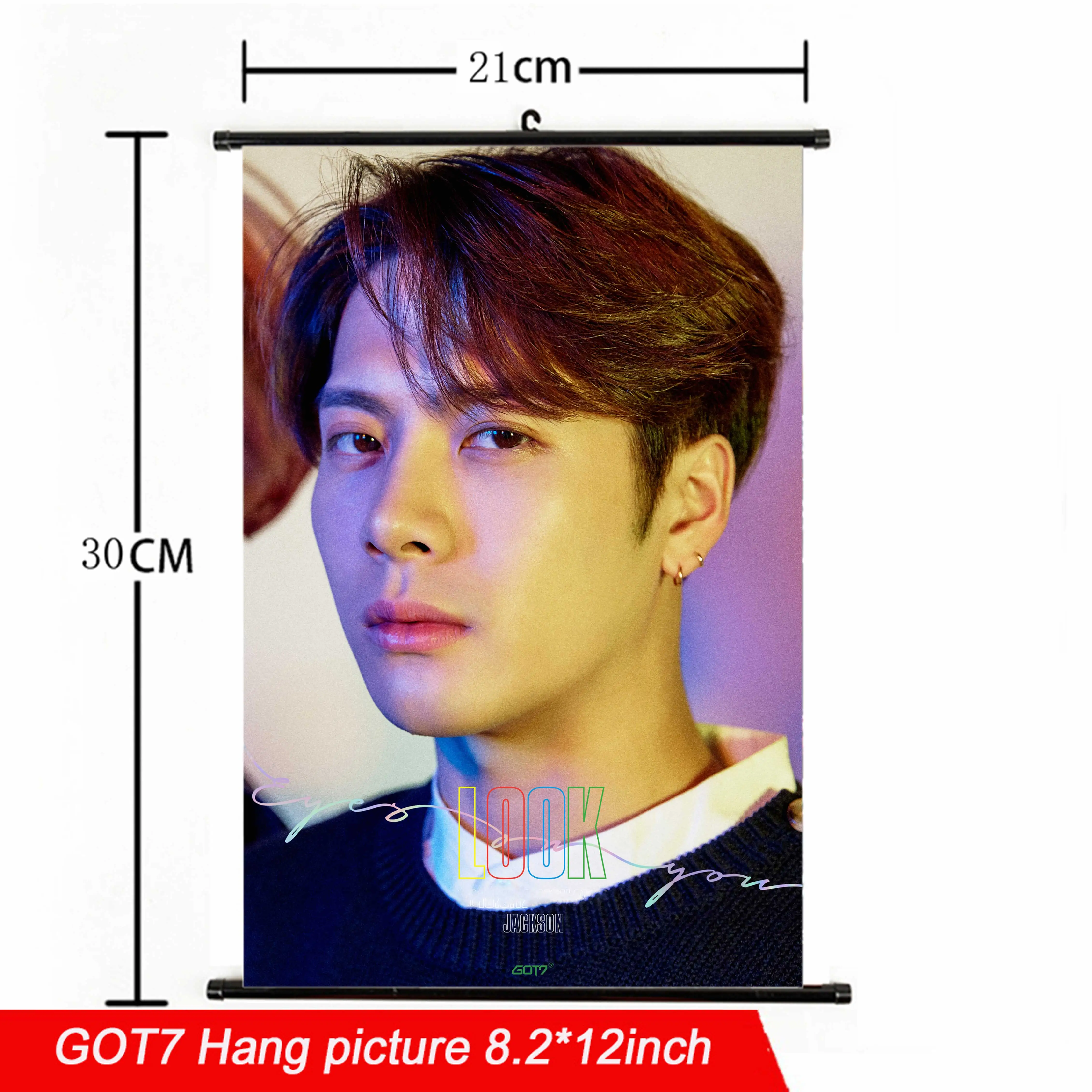 21*30 см Мода Kpop GOT7 повесить плакат ткань высокого качества GOT7 альбом повесить изображение фото плакат для поклонников Коллекция подарков
