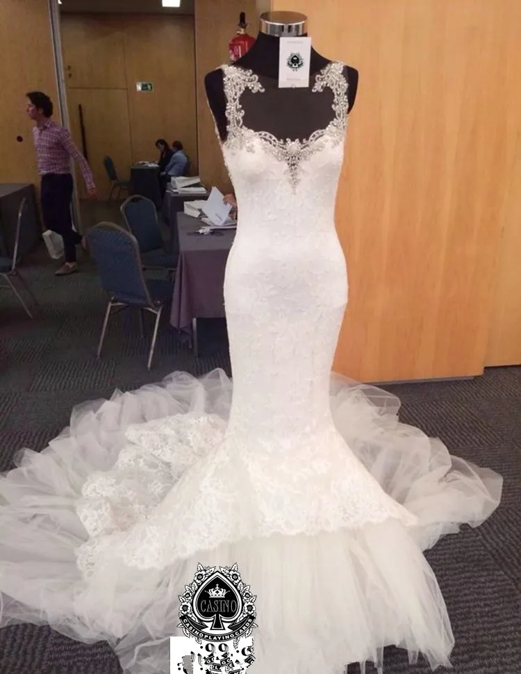 Новое сексуальное Элегантное свадебное платье с открытой спиной, украшенное кристаллами и бусинами, горячая Распродажа, vestido de noiva, свадебные платья