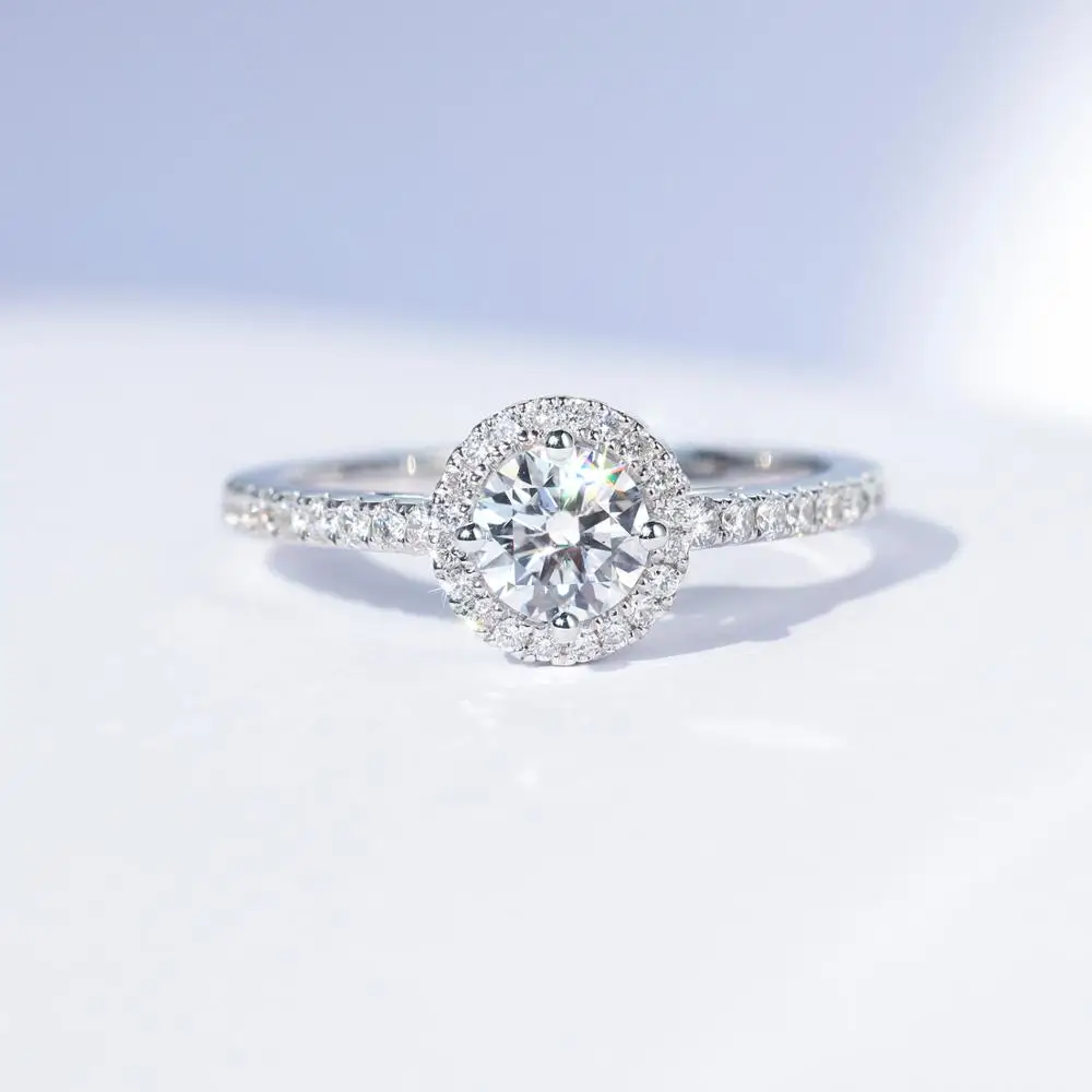 CC Wedding Rings Women Cubic Zirconia Stone White Gold Color Trendy Jewelry Bridal Engagement Ring