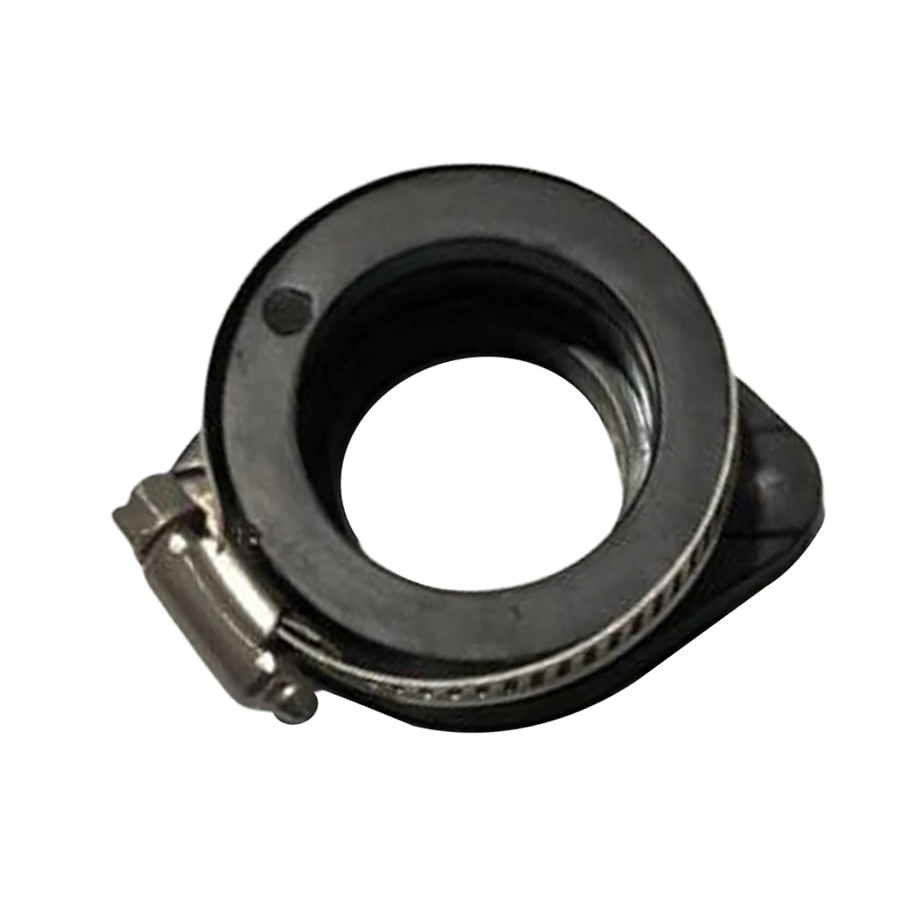 Carburetor Intake Manifold Boot Joint Replacement for Mikuni VM24 and Keihin PE 26 28mm OKO Carb - Black