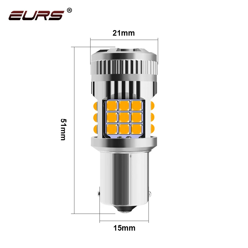 1X P21W BA15S LED 1156 PY21W BAU15S BAY15D 1157 P21/5W T20 7440 7443 LED  Canbus ڵ  õ  극ũ Ʈ 12V 24V