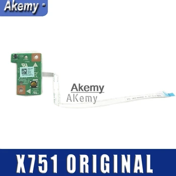 

Original For Asus X751 X751L X751LB X751LD X751LJ X751LA K751L A751L switch board Power switch board with Cable