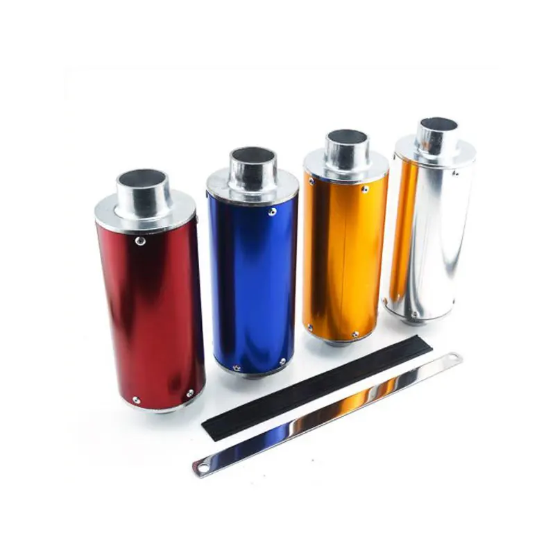 28mm Aluminum alloy off road motorcycle exhaust pipe exhaust system atv