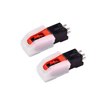 

2Set Magnetic Cartridge Stylus LP Vinyl Record Needle for Phonograph Turntable