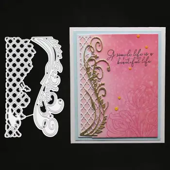

Flower Backdrop Metal Cutting Dies Stencil DIY Scrapbooking Album Stamp Paper Card Embossing Craft Decor Drop shipping