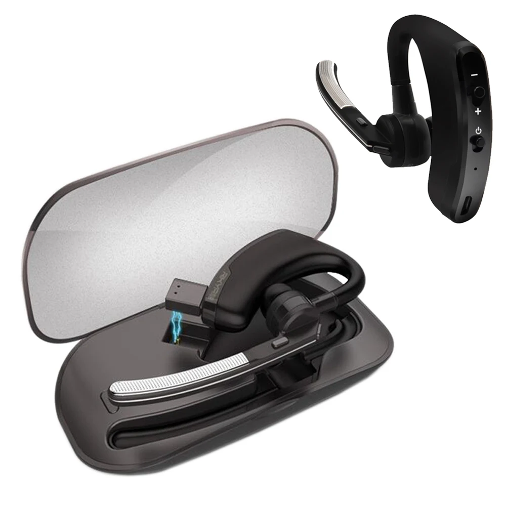 

bluetooth earphone wireless headset Rechargeable BOX hifi in ear headsets for xiaomi iphone huawei V8 voyager PLUS earphone