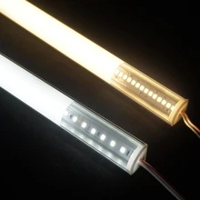 24VDC светодиодный Угловой линейный светильник, диодный Невидимый 2835 120/240 светодиодный на метр Высокая яркость 50 см 20 дюймов 45 градусов кухонный барный светильник