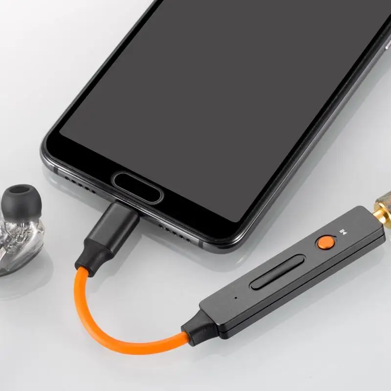 XDuoo LINK HD Digital Type C Portable Decoding Headphone Amplifier AMP Cable Mobile Decoding Cable Adapter Cord