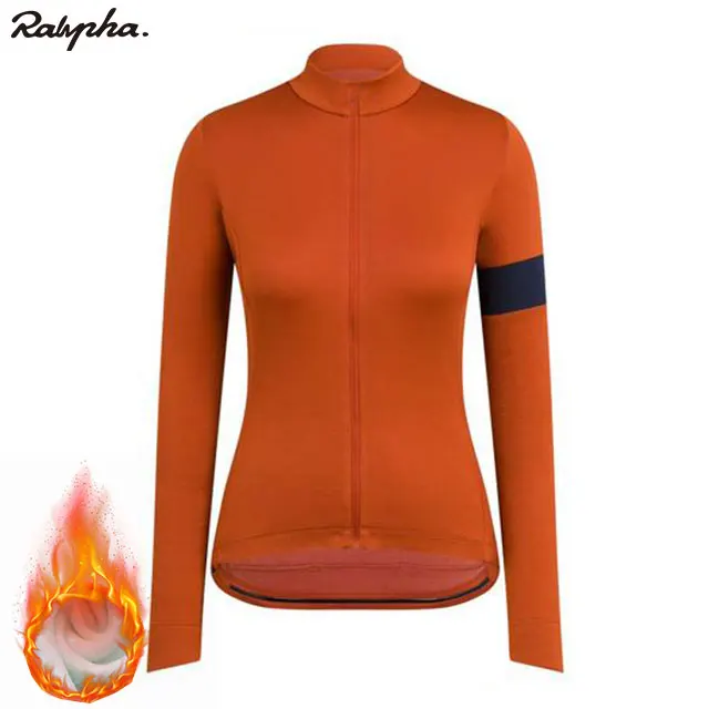cycling jersey 5 Raphaing pro зимний теплый флисовый открытый для верховой езды Дамский велосипед спортивная одежда флисовый зимний велосипедный костюм набор велосипедная форма - Цвет: cycling jersey 5