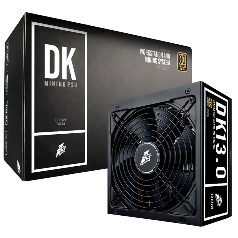 PS-1300DK постоянная стабильность DK Mining PSU 1300 Вт Высокая мощность основной ПК добыча