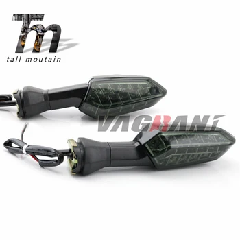 

For KAWASAKI KLE 650/1000 Versys ER-6N ZRX1200 2011-2016 Front/Rear LED Turn Signal Indicator Light Blinker Lamp Motorcycle