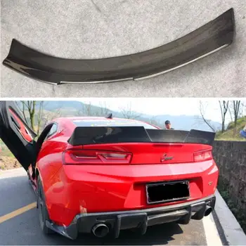 

REAL CARBON FIBER REAR WING TRUNK LIP SPOILER FOR Chevrolet Camaro 2016 2017 2018 2019 2020