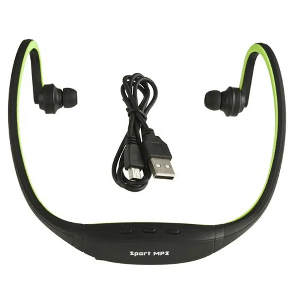 

Sports Professional Wireless Running Playing Outdroor Headphone MP3 Music Player Headset Headphone Earphone TF Card Slot