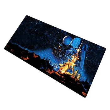 

XGZ Moive Star War Mouse Pad RGB Gamer Computer Mousepad RGB Backlit Mause Pad Large Mousepad XXL for Desk Keyboard LED Mice Mat