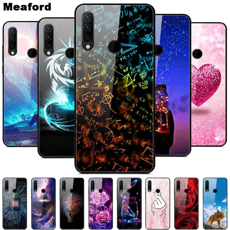 For Lenovo K10 Note Tempered Glass Case Soft Bumper Hard Funda Z5S Z6 Lite Phone Pro Back Cover K10Note Capa | Мобильные телефоны и