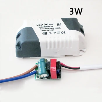 

AC 90~265V 3~24W LED Driver Power Supplies Adapter Transformer For LED Light New