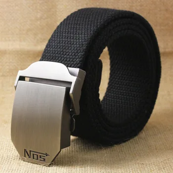 

New men's belt Student's simple and versatile casual canvas belt