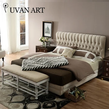 

Soft bag 1.8m cloth double bed double master bedroom American 309B-2