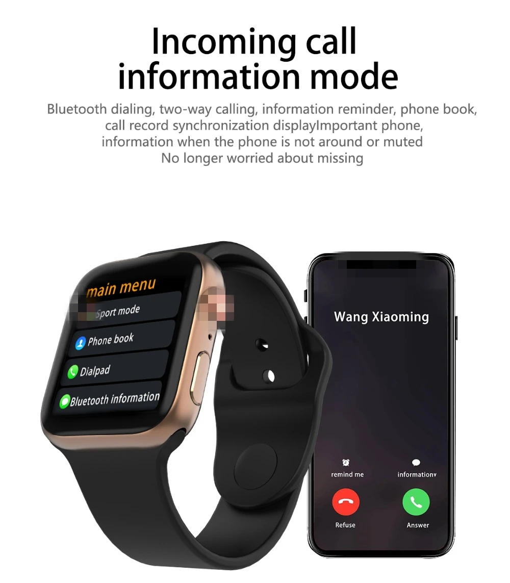 IWO 8 плюс Smart Watch Series 4 1:1 крови Давление монитор сердечного ритма во время сна gps спортивные Фитнес трекер для наручных часов Apple Watch iPhone