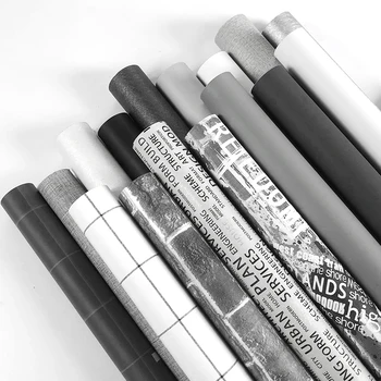 

Stickers Home Renovation Bedroom Dormitory Supplies Room StickersWallpaper Self-adhesive Waterproof Household Solid Color Wall