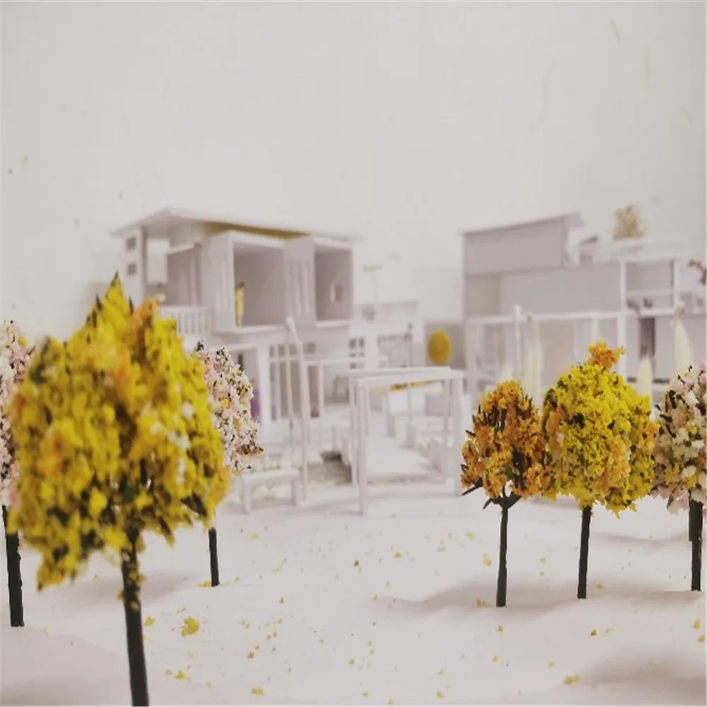 ho trainlayout model tree powder01