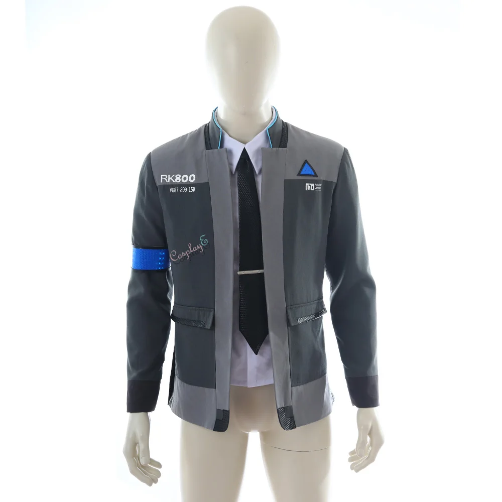 Conner RK800 костюм Детройт стать человеком косплей человек наряд Униформа куртка