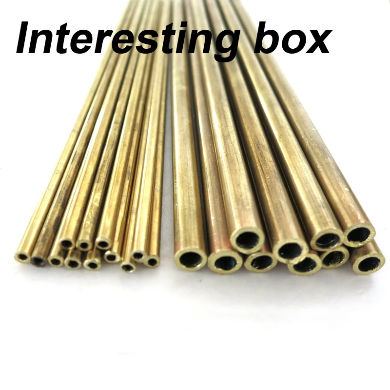 Hollow copper tube model copper tube 3 / 6mm copper shaft aluminum bar