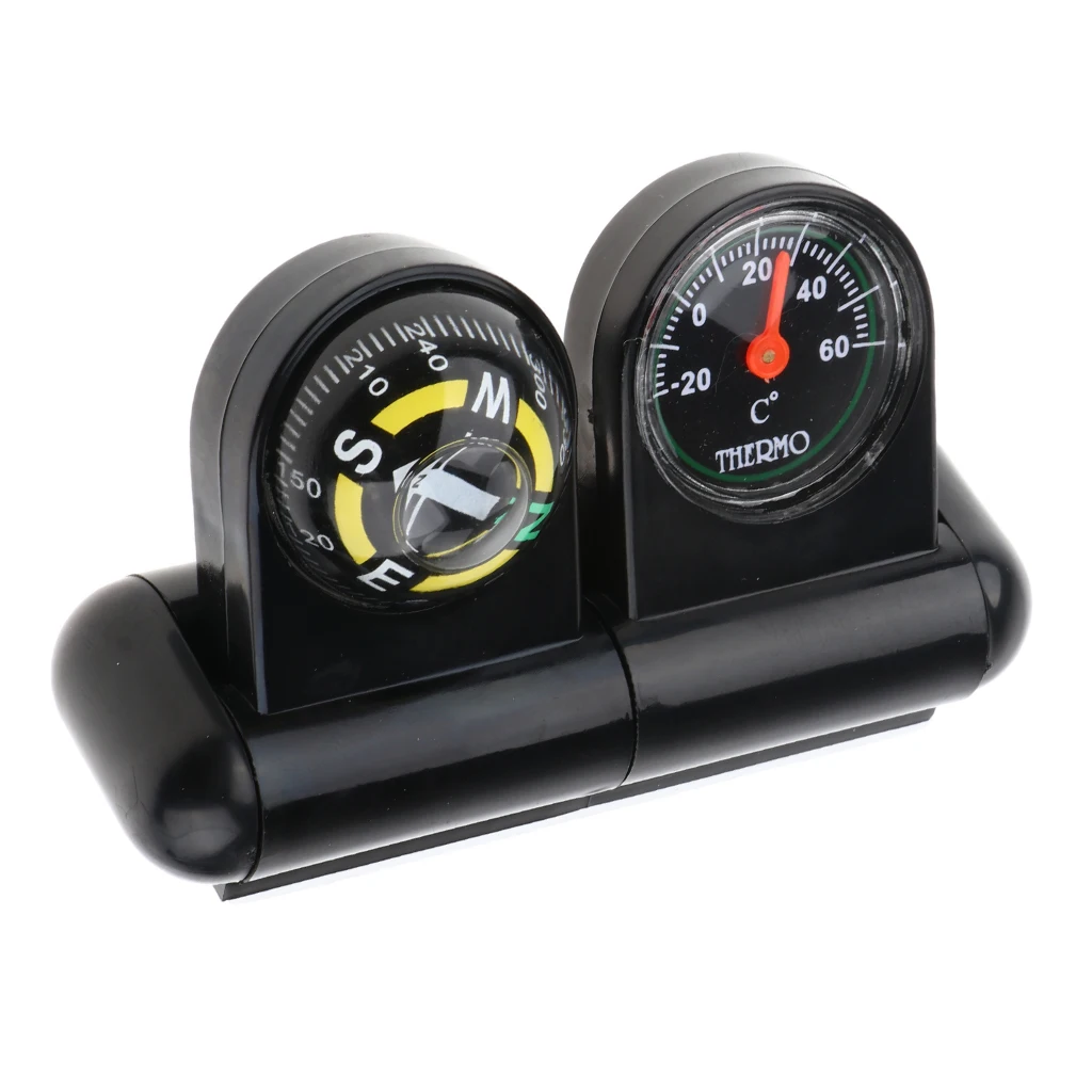 2 In 1 Removable Car Compass and thermometer Adhesive for Van Truck Vehicle 2 In 1 Removable Car Compass and thermometer Adhesive for Van Truck Vehicle