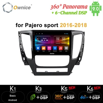

Ownice 9"Car DVD Auto Radio 360 Panorama 2Din GPS Navi Stereo carplay Android 10 8 Core 4G DSP SPDIF for Pajero sport 2016-2018