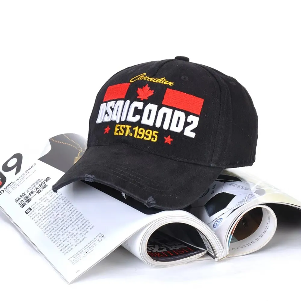 DISCOND2 Кепка для мужчин Женская хлопковая бейсболка Мужская s Casquette Homme Marque люкс Dsq2 Gorros хип-хоп Hombre Кепка на заказ