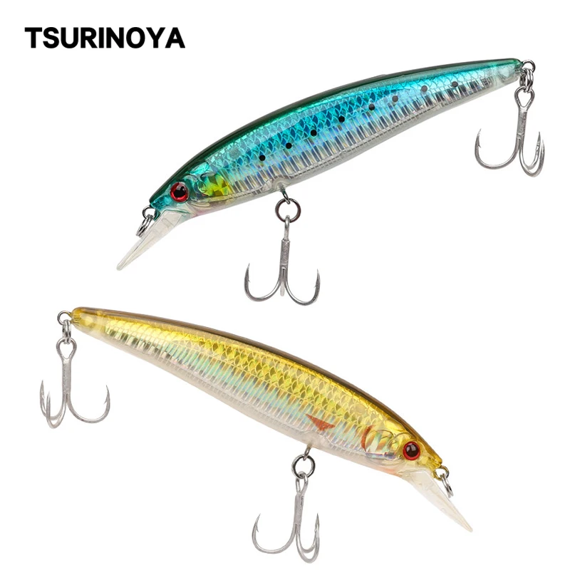 Плавающая рыболовная приманка TSURINOYA Minnow110S 110 мм 13 г жесткие приманки воблеры для