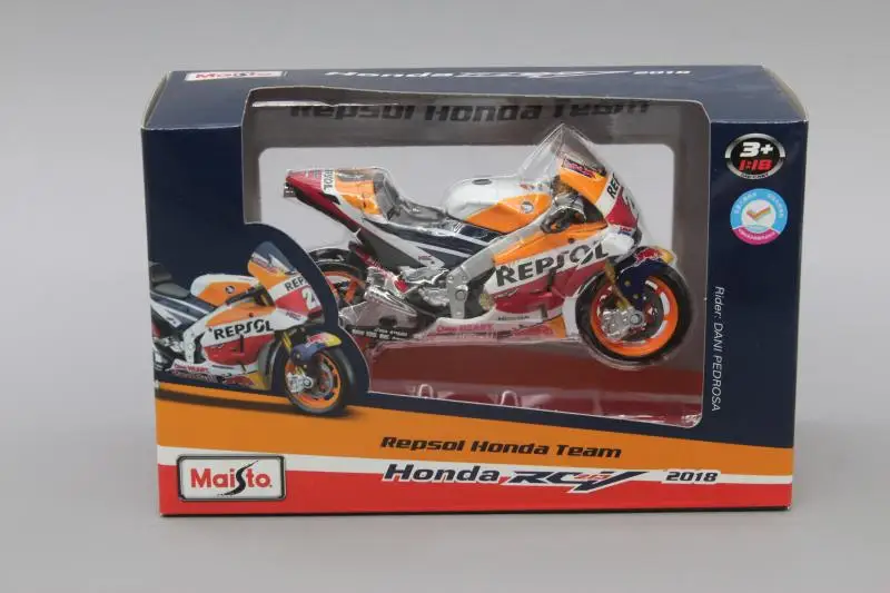 Maisto 1:18 Honda Repsol#26 Dani Pedrosa мотоцикл велосипед Модель в коробке