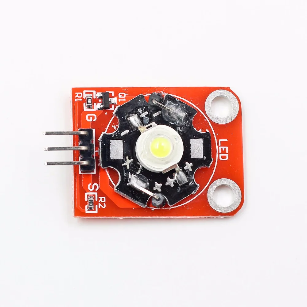 5pcs-3W-High-Power-KEYES-LED-Module-with-PCB-Chassis-for-Arduino-STM32 ...