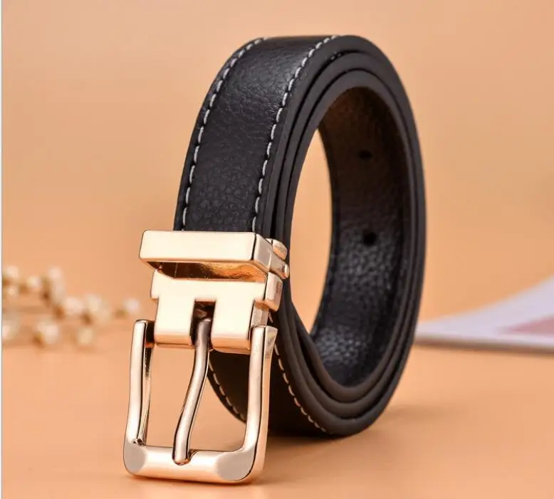 Kids Belts Strap Hight Quality Luxury Brand Fashion Children's Belt Boys Girls Pin Buckle Pants Belts Waistband 80CM 90cm GG