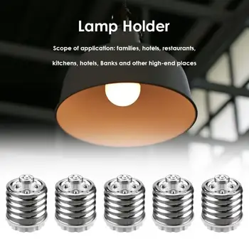 

Hot Sale E27 Lamp Holder Adjustable Rotary LED Light Bulb Socket Base Adapter Converter Household Gadget Use Supplies