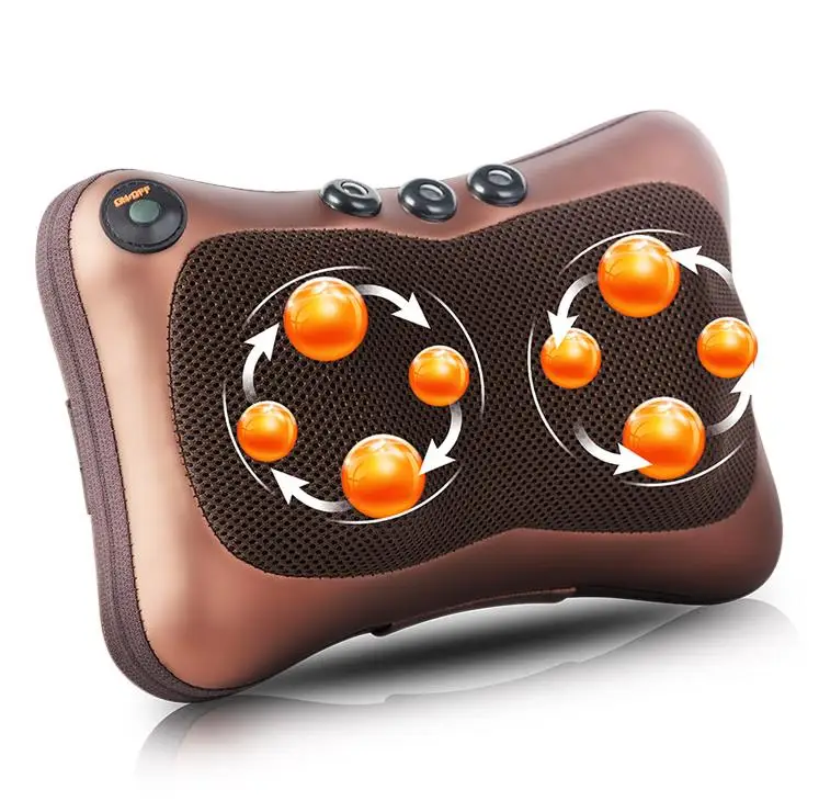 Автомобильные домашние подушки Массажная подушка для плеч массажер шеи
